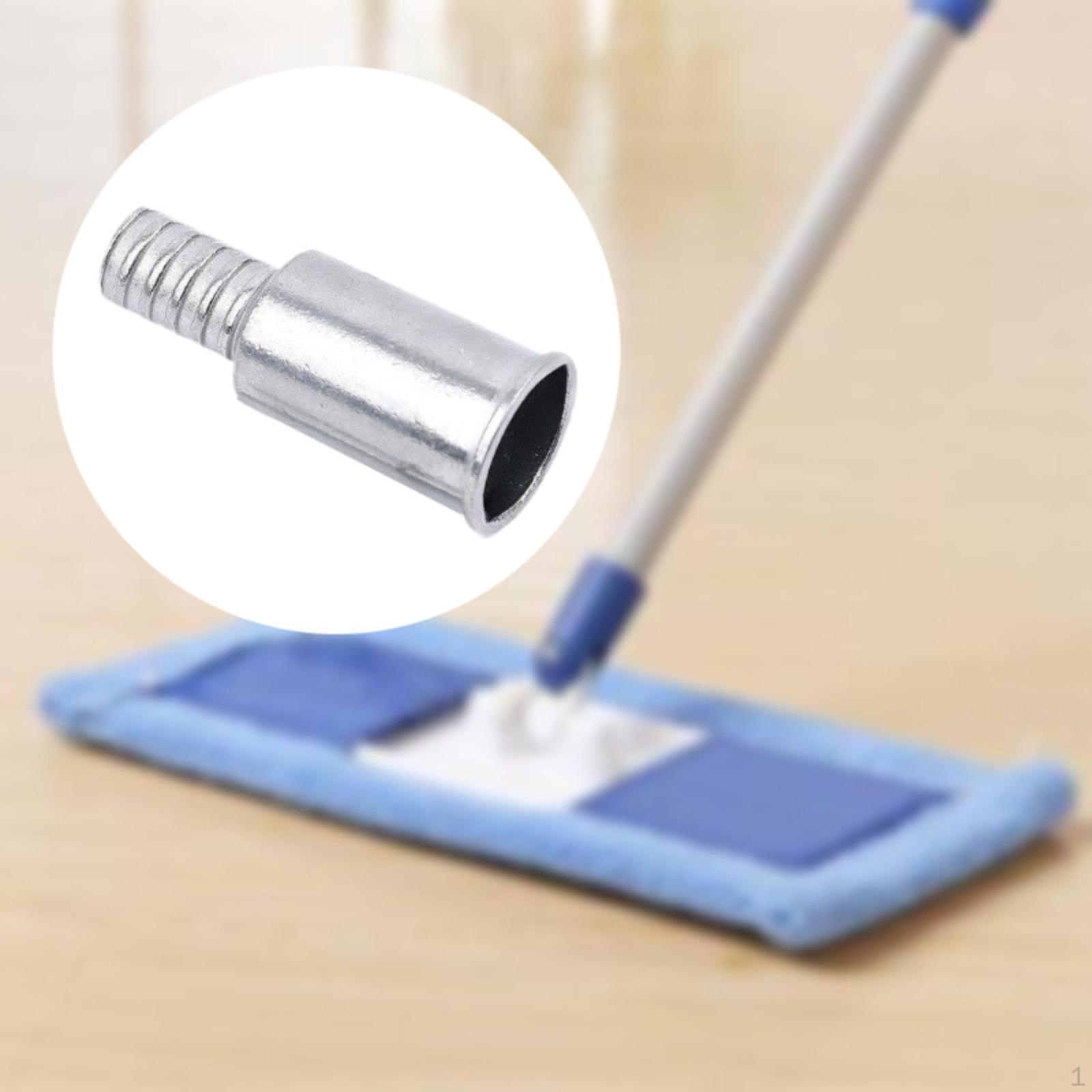 

Ручка метлы с резьбовым наконечником, соединительное приспособление для пылеуловителя, ремонт для домашнего хозяйства, простая установка silver 22mm 1pc