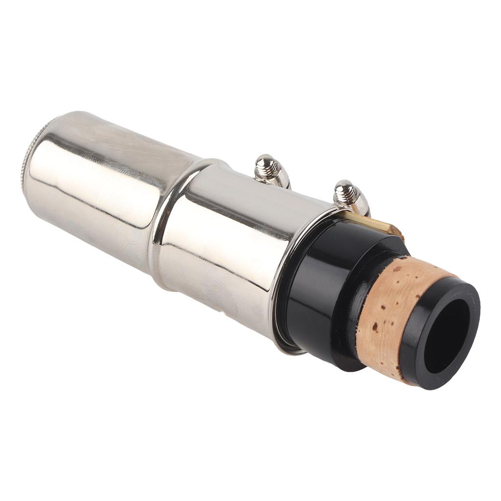 Clarinet Mouthpiece Kit with Ligature and Plastic Cap Portable Black Clarinet Accessory