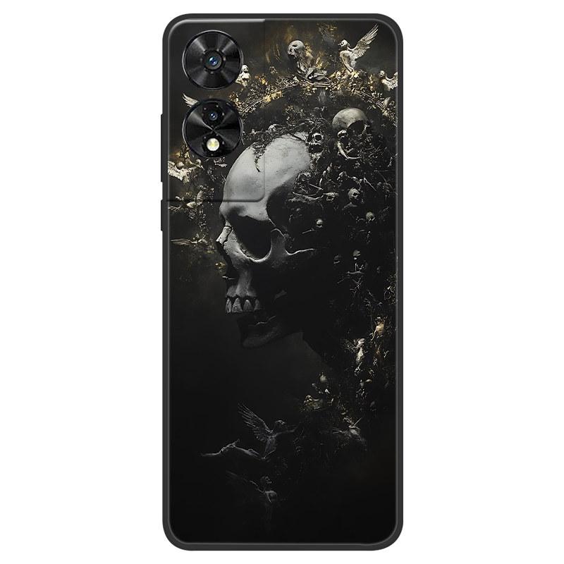 For TCL 505 503 403 50SE Case Domineering TPU Silicone Hard Shell For 50SE T509K 503 403 Coque Lion Dragon Tiger Bumper Fundas