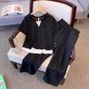 Women's 2026 Summer Casual Set: Elegant Korean Style Two-Piece with Short Sleeve Top and Wide-Leg Pants