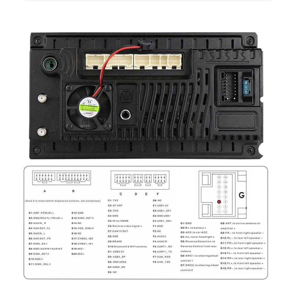 OSSURET Android 14 Inteligentní autorádio 2din Carplay Pro Nissan Qashqai J10 2006 2007 2008 2009 2010-2013 multimeida přehrávač Gps Navi Stereo obrazovka