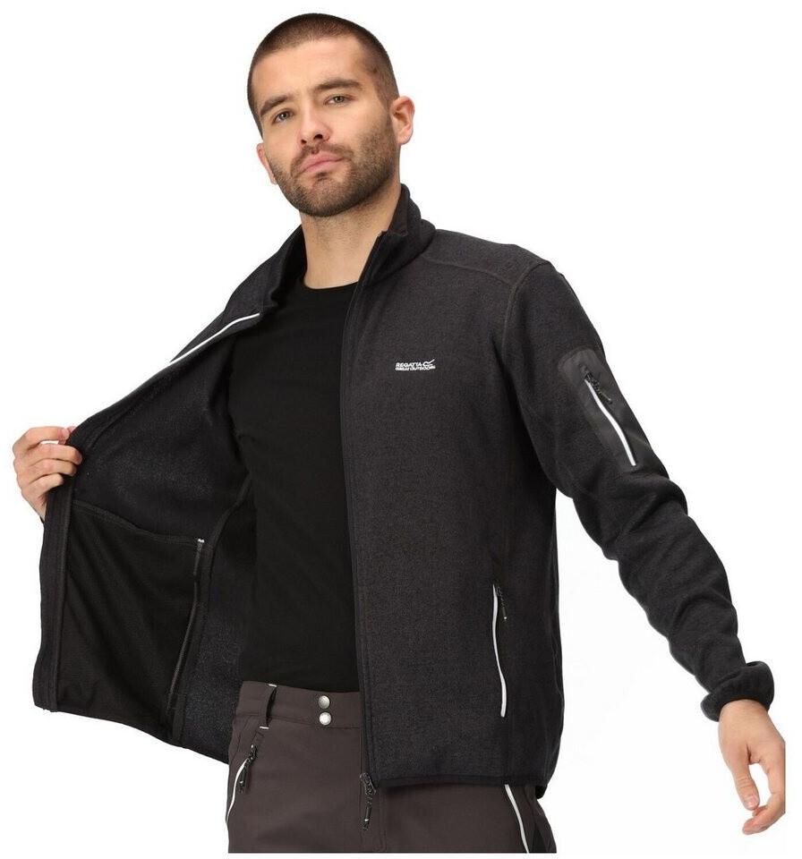 Jacket Regatta Newhill Full Zip Fleece (RMA554) Men's Fleece with Zipper (RMA554) Ash