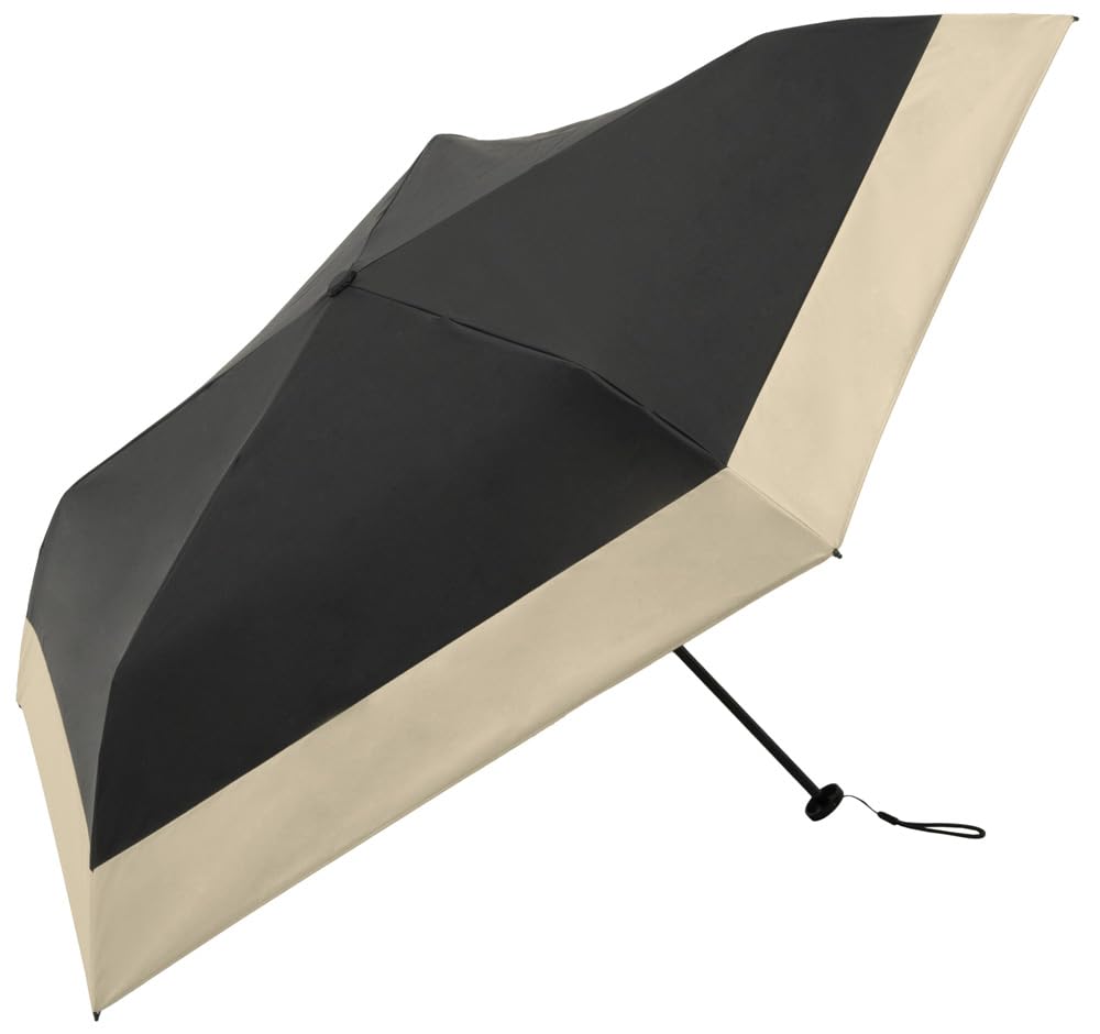 

Потому что Складной УФ Практически Идеальный для Солнца и ПУ Супер Зонт, 50 см, Защита, 99,9%. Легкий, 120 г. Дождь. Женский. Тонкий, Стильный, чёрный