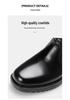 Men's Genuine Leather Equestrian Riding Boots with Zipper - Over-the-Knee Spring & Autumn Style