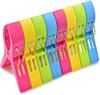 Beach Towel Clips Chair Clips Towel Holder,Plastic Clothes Pegs Hanging Clip Clamps, Yellow,blue,green,red