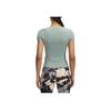 Under Armour Meridian Core Skin-Friendly Fashion Quick-Dry Moisture-Wicking Versatile Simple Short Sleeve Regular T-Shirt Women Tops Green 6000341-348