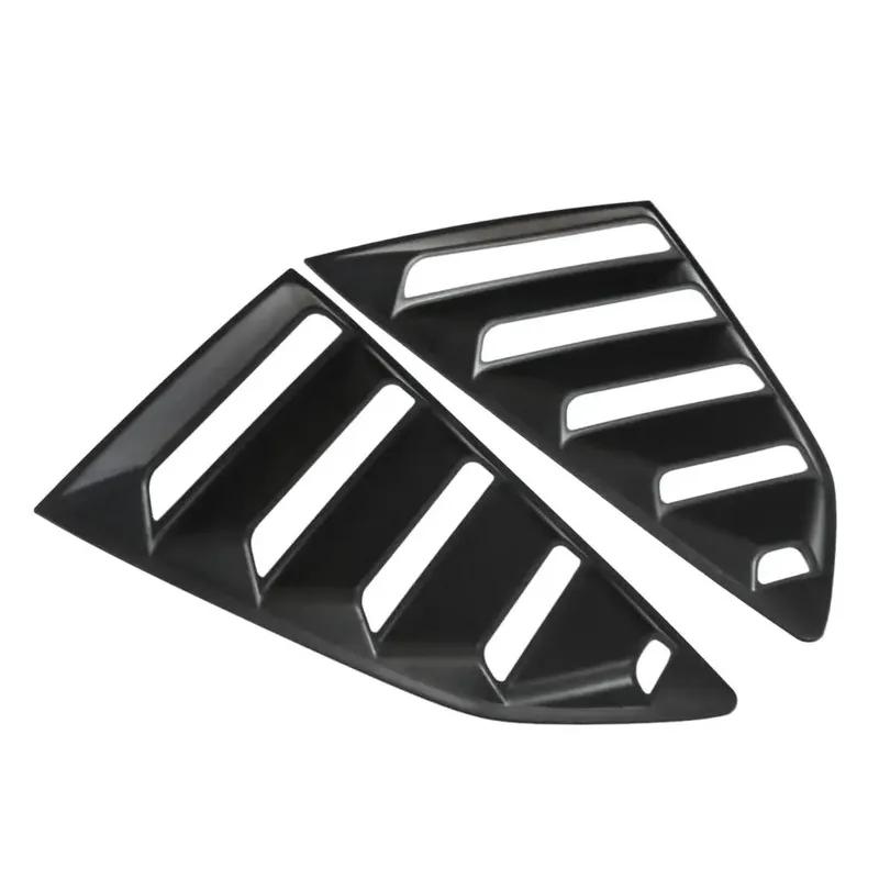 Fit for 6th Chevrolet Chevy Camaro 2016-2025 Quater Window Louvers Side Vent Trim 2PCS Car Rear Window Shutter Cover Spoiler