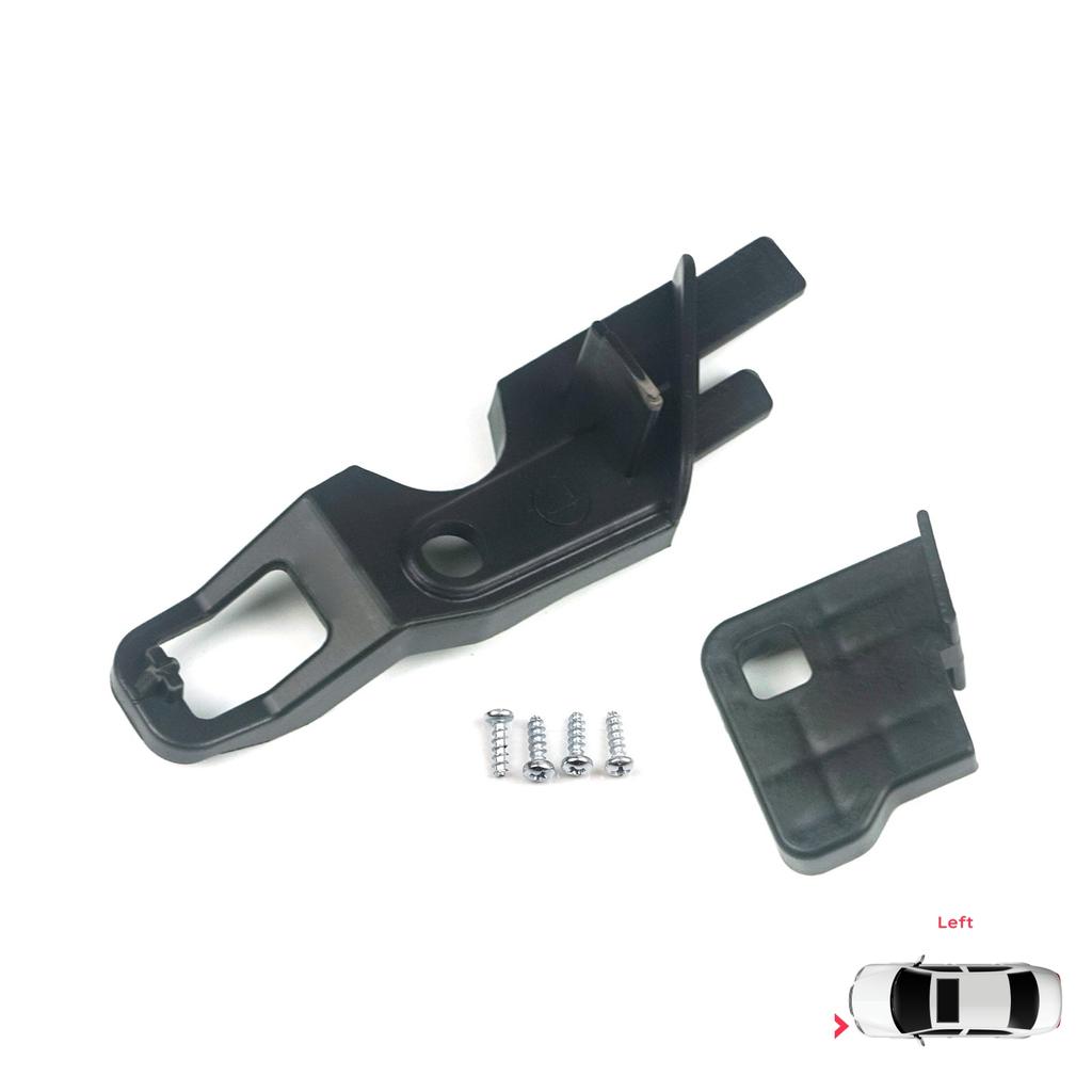 EHL518 Headlight Holder Mount Repair Bracket Tab Set Left Side for Peugeot 301 2012-2017 Pre-Facelift 9675139480