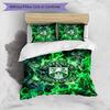Hibernian FC Set Lenzuola Stampato 3 Pezzi Copripiumino Traspirante con Federe Biancheria da Letto Decorativa per Camera da Letto Casa