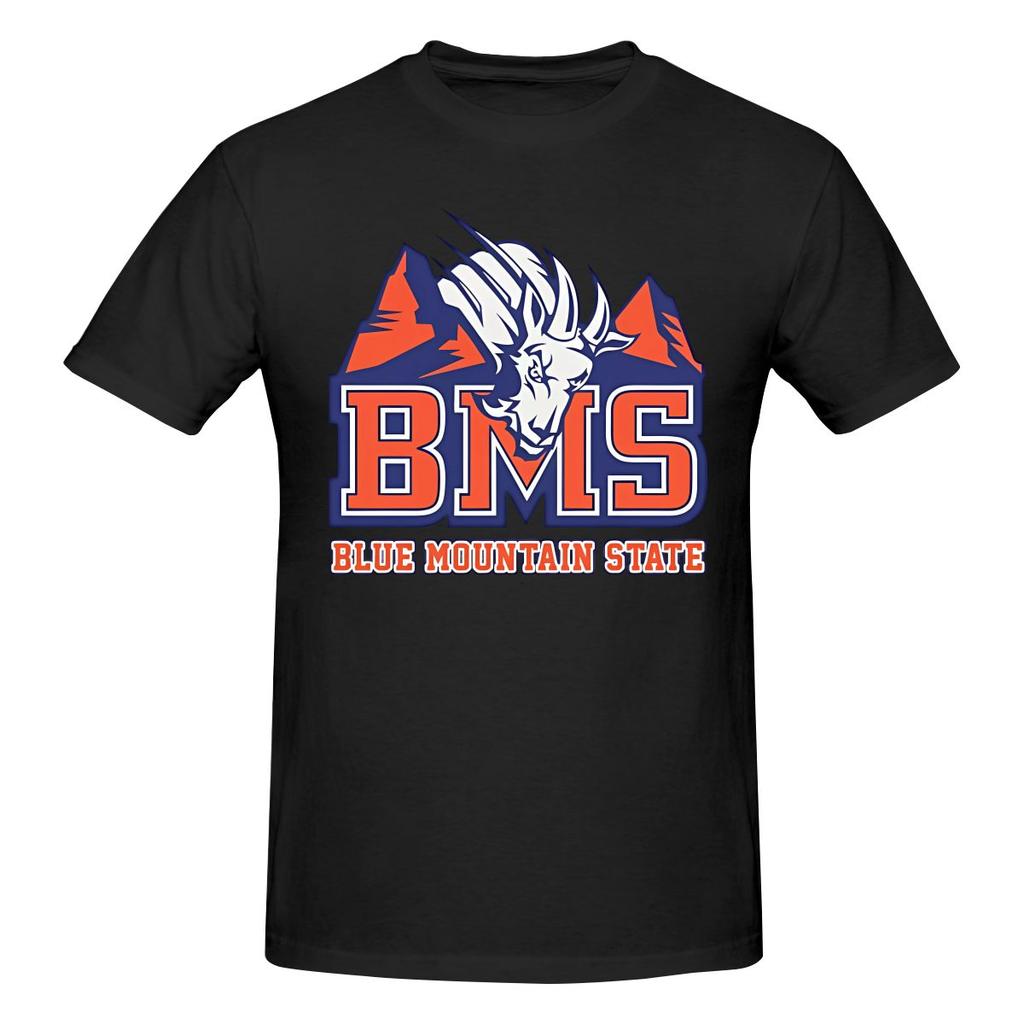 Funny BMS Blue Mountain State Unisexs Printed TShirt Unisex T shirtStreetwear