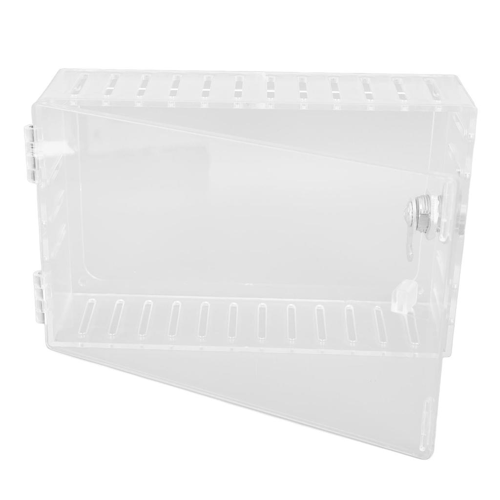 Universal Thermostat Guard Clear Thermostat Lock Box Plastic Thermostat Lock Box with Key