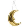 Reflective Finish Disco Moon Decoration Disco Style Party Room Decor Ornament  Party Decor