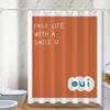 Cartoon Fun Series washable Dirt-Resistant Shower Curtain Shower Head waterproof Polyester Bath Curtain For Home Decor
