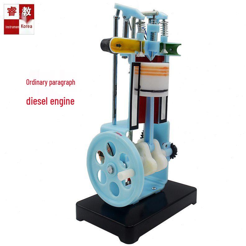 Viertakt-Benzinmotor-Modell für den Unterricht: Experimentierausrüstung für Einzylinder-Verbrennungsmotoren