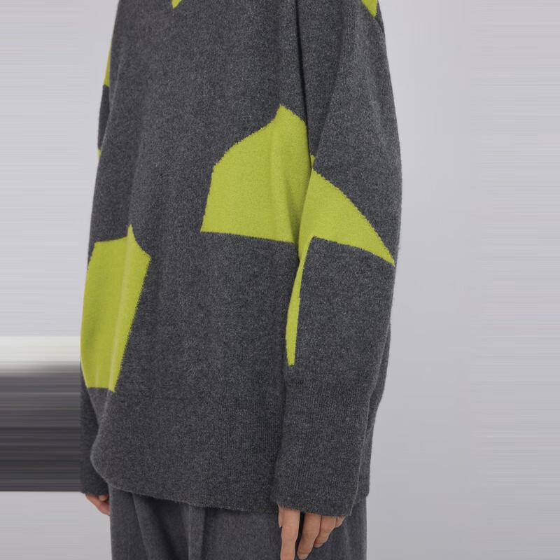 LESS Women's Wool Cashmere Blend Pullover Sweater