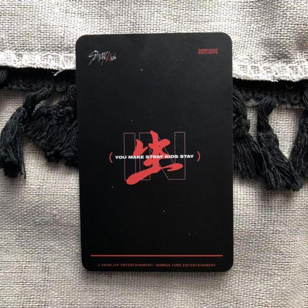 [USED] StrayKids Reno INsei subk limited edition bonus trading card