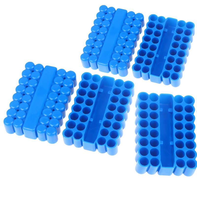 1/4" Hex Shank Compatible Screwdriver Bit Holders; Comes In Packs of 2/3/5 with 10/22/32 Storage Slots