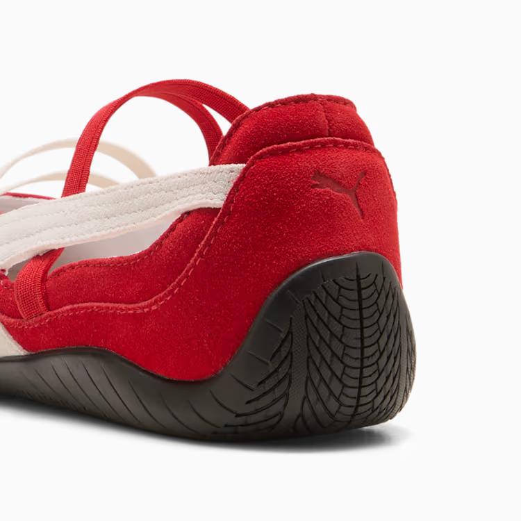 401287-07 Puma Speedcat Ballet Suede For All Time Red Puma White (Women's)