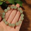 Elegant Green Aventurine Lucky Jade Bracelets Women Natural Stone 10mm Beads Bangles Summer Jewelry Stackable Girl Gift