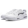 Li Ning Sycee Synthetic Leather Cushioning Low top Skateboard Shoes Men's White Gray AGCT339-6(Team1538-)