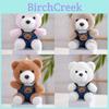 Plush Teddy Bear Keychain Pendant For Women And Men With Pp Cotton Filling