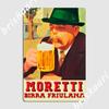 Birra Moretti Retro Sign 2 Poster Metal Plaque Create Wall Cave Mural Painting Party Tin Sign Posters