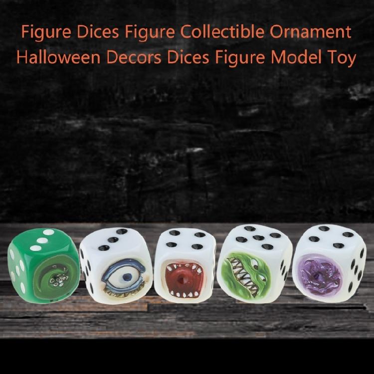 Role Playing Dices Funny Figure Face Dices Ugly Figure Dices, Funny Resin Dices