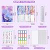 with Zipper Cash Envelopes A6 Budget Binder PU Leather Budget Planner Organizer  Lovers