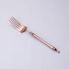 304 Stainless Steel Western Cutlery Set: Knife, Fork, Spoon, Coffee Spoon, Roman Column Design, European Style, 4-Piece