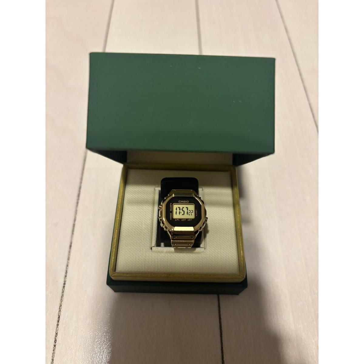 CASIO Casio Ring Watch Gold CRW-001G-9JR New Unused