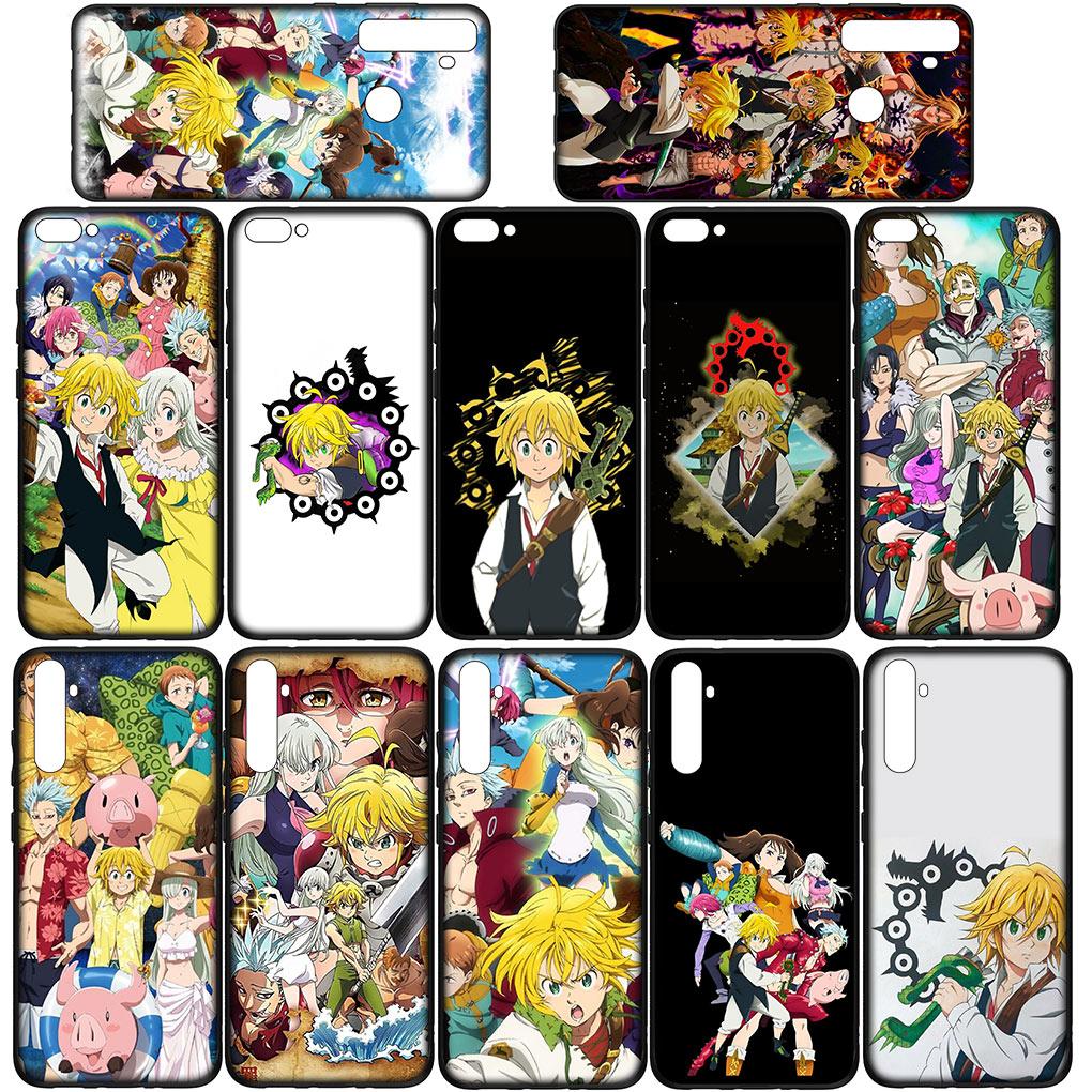 Anime Sedm smrtelných hříchů Meliodas Kryt na telefon pro Samsung Galaxy A10 A20 A53 A30 A31 A32 A50 A51 A52 A12 A33 Měkký TPU kryt