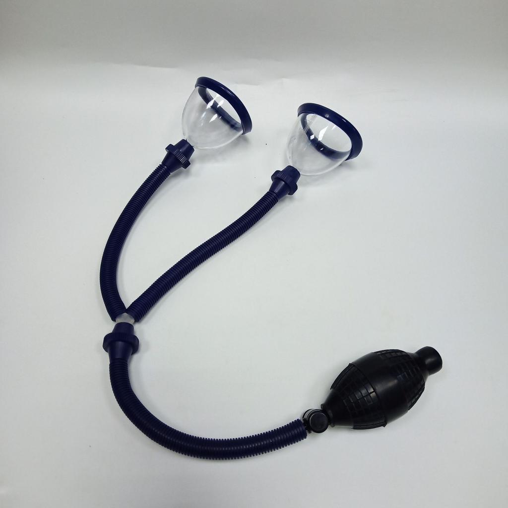 Doppelstimulation Brust Klitoris Pumpe Fernbedienung Vibrator Vakuumsauger Frauen | Brustwarzenvergrößerung & Klitorisvergnügen Sexspielzeug