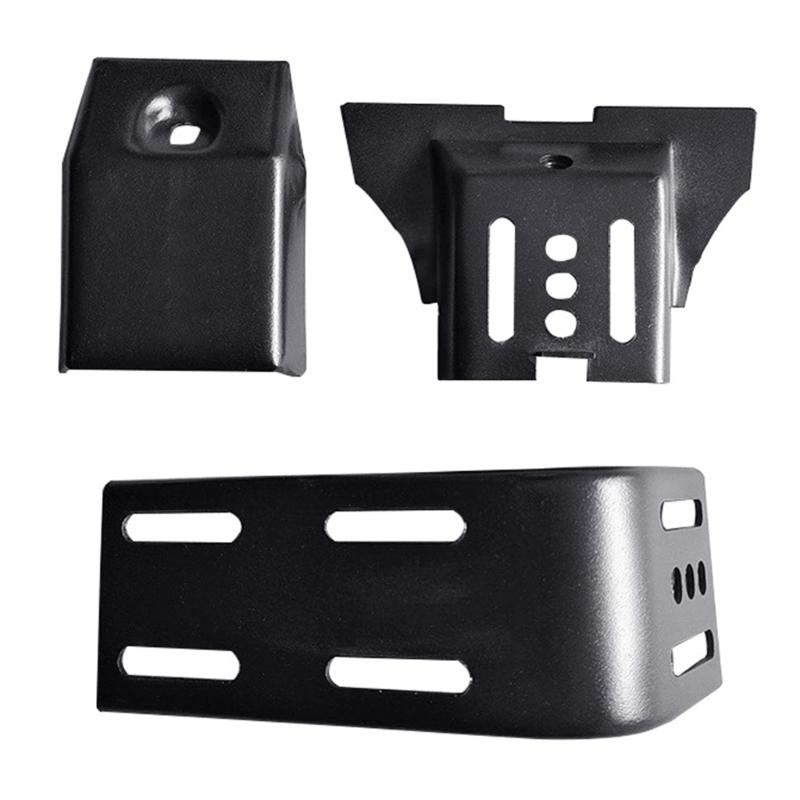 Abrazaderas de Techo para Canalones de Lluvia de Aluminio de Alta Resistencia para SUV Camión Rango de Altura 12-23 cm Ajuste Seguro No Requiere Herramienta