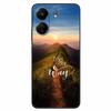 For Xiaomi Redmi 13C 4G Case Animals Painted Black Bumper Silicon TPU Coque for Redmi13C 4G 13 C Shockproof Covers Wolf Soft Bag