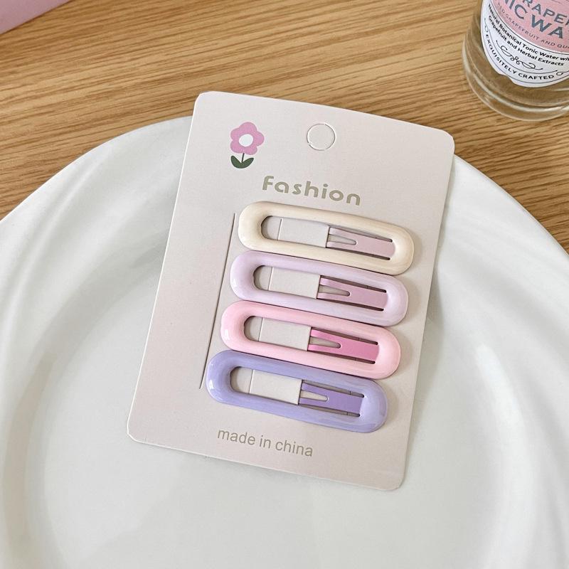 Y2K Dopamine Color Pentagram Small Hair Clip for Women & Kids - Cute Bangs & Side Hair Accessory