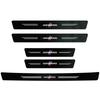 BMW Car Door Sill Scuff Plate Decor Carbon Fiber Stickers For BMW M E46 E90 E60 F30 F10 E39 E36 F20 G30 G20 E87 E92 E91 E30 F11 xn8