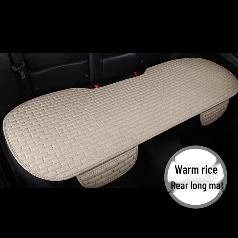 

Universal Non-slip Linen Car Seat Backrest Cushion - Comfortable and Wear-resistant for All Seasons Linen
