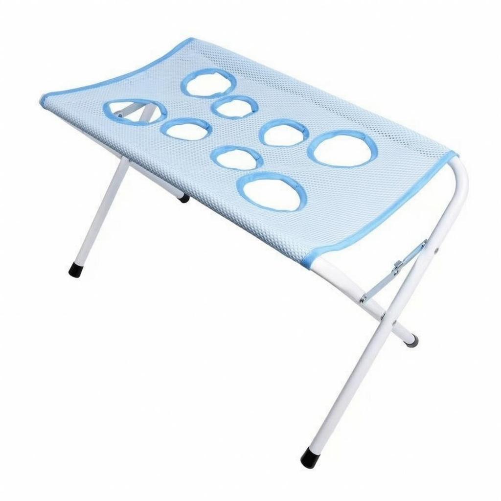Pet Grooming Stand with Mesh Platform Freestanding for Nail Trimming
