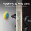 Cartoons Door Stopper Wall Protector Self Adhesive, Quiet, Shock Soft Rubber, Doorknobs, Refrigerator Door, Cabinets From Damage,set of 6