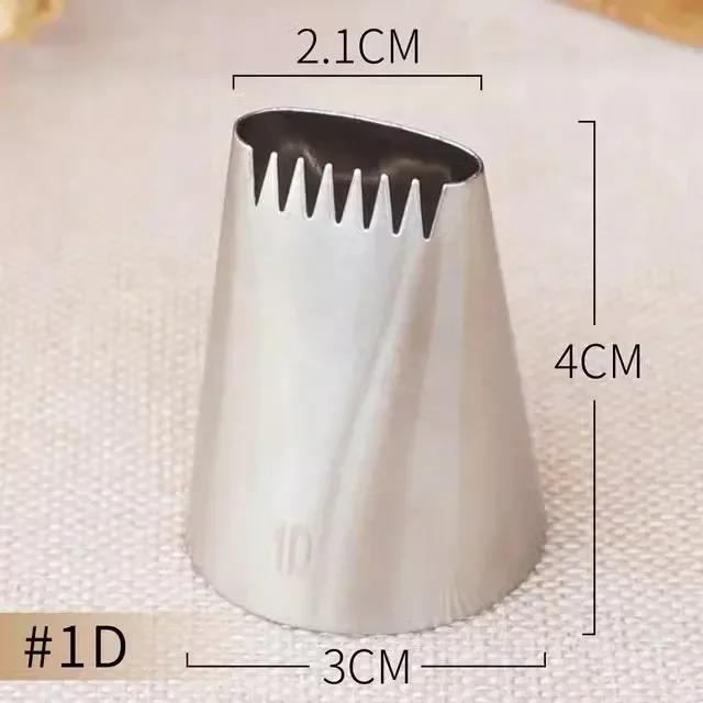 1D 200 Cake Icing Piping Nozzle Basket Weave Pastry Tips Cake Cream Cupcake Sugar Craft Decorating Tools