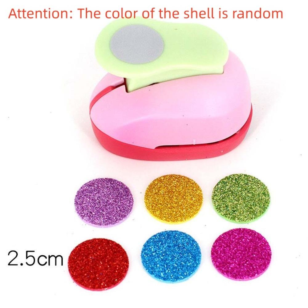 7*6*4cm Flower Furador Random Color DIY Embossing Punches DIY Paper Cut Puncher  for Card