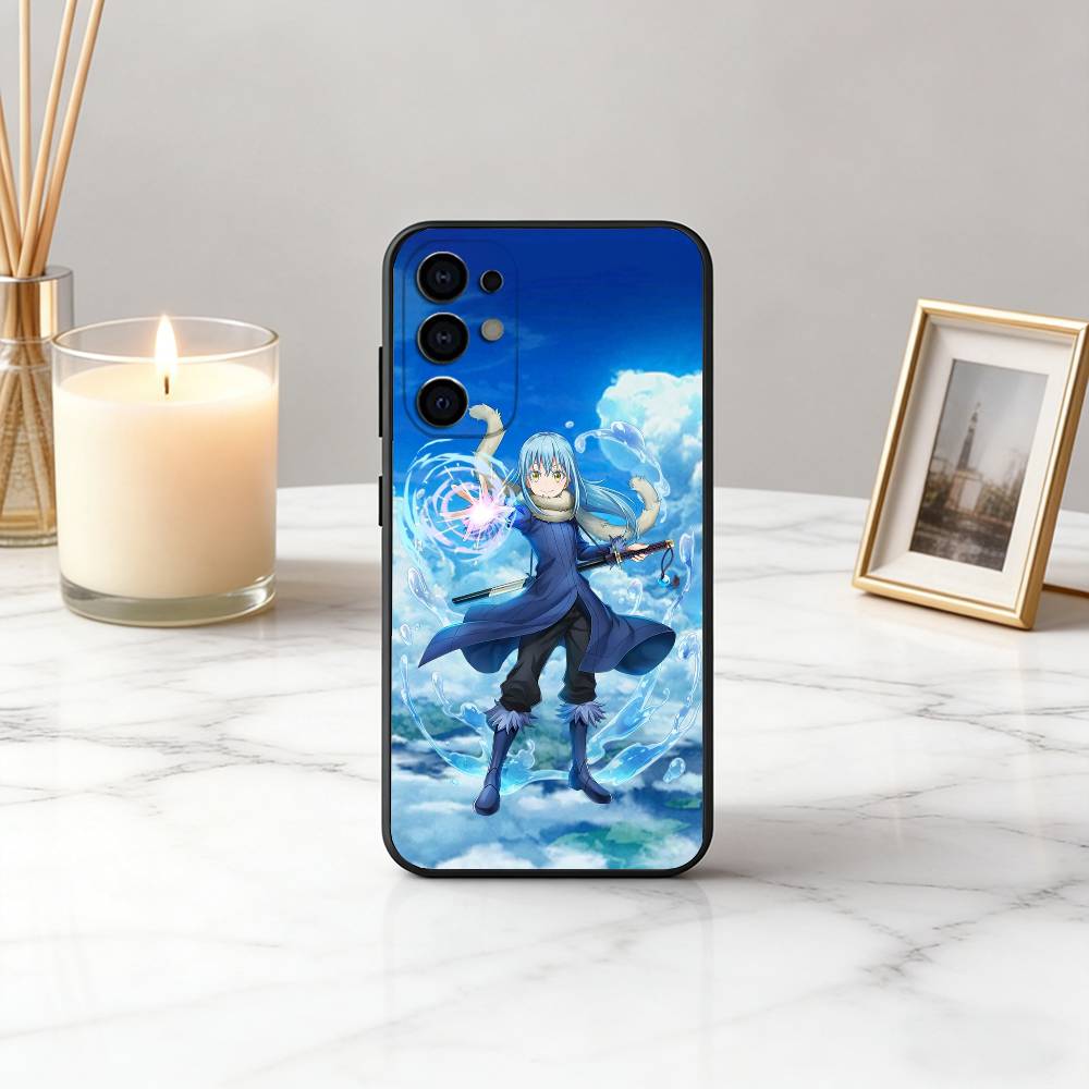 Slime Anime R-Rimuru SRT T-Tempest Phone Case For Samsung S25,S24,S21,S22,S23,S30,Ultra,S20,Plus,Fe,Lite,Note,10,Black Cover