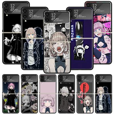 Call Of The Night Nazuna Phone Case For Samsung Galaxy Z Flip 7 6 5 4 3 5G Cover ZFlip7 ZFlip6 ZFlip4 ZFlip5 ZFlip3 Coque Fundas