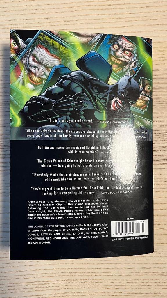 [USED] The Joker: Death of the Family