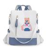 Segelmond-inspiriertes Damen-Oxford-Nylon-Rucksack für Reisen, Schule, Streetwear, Freizeit
