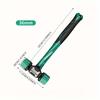 Rubber Installation Hammer, Plastic Handle, Metal Solid Hammer, Labor-saving Rubber Striking Tool, 27mm, 36mm, 43mm Size Hammer Heads