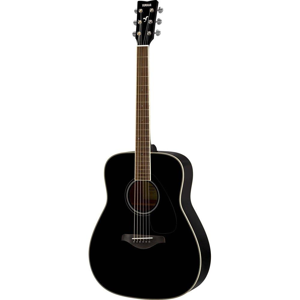 Guitare acoustique YAMAHA FG SERIES noire FG820BL
