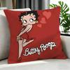 Cartoon Betty Boop Cushion Cover Cushion Cover Set 4Pcs 50X50 45X45 40X40 Pillowcase Decorative Sofa Home Decor