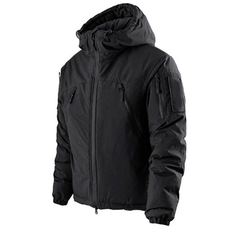 Men's Heavy-Duty Tactical Winter Padded Jacket