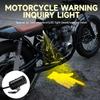 Motorcycle Signals Lights Turn Signals Projector Lights High Brightness Waterproof Warning Lamp With Smart Gesture Sensing